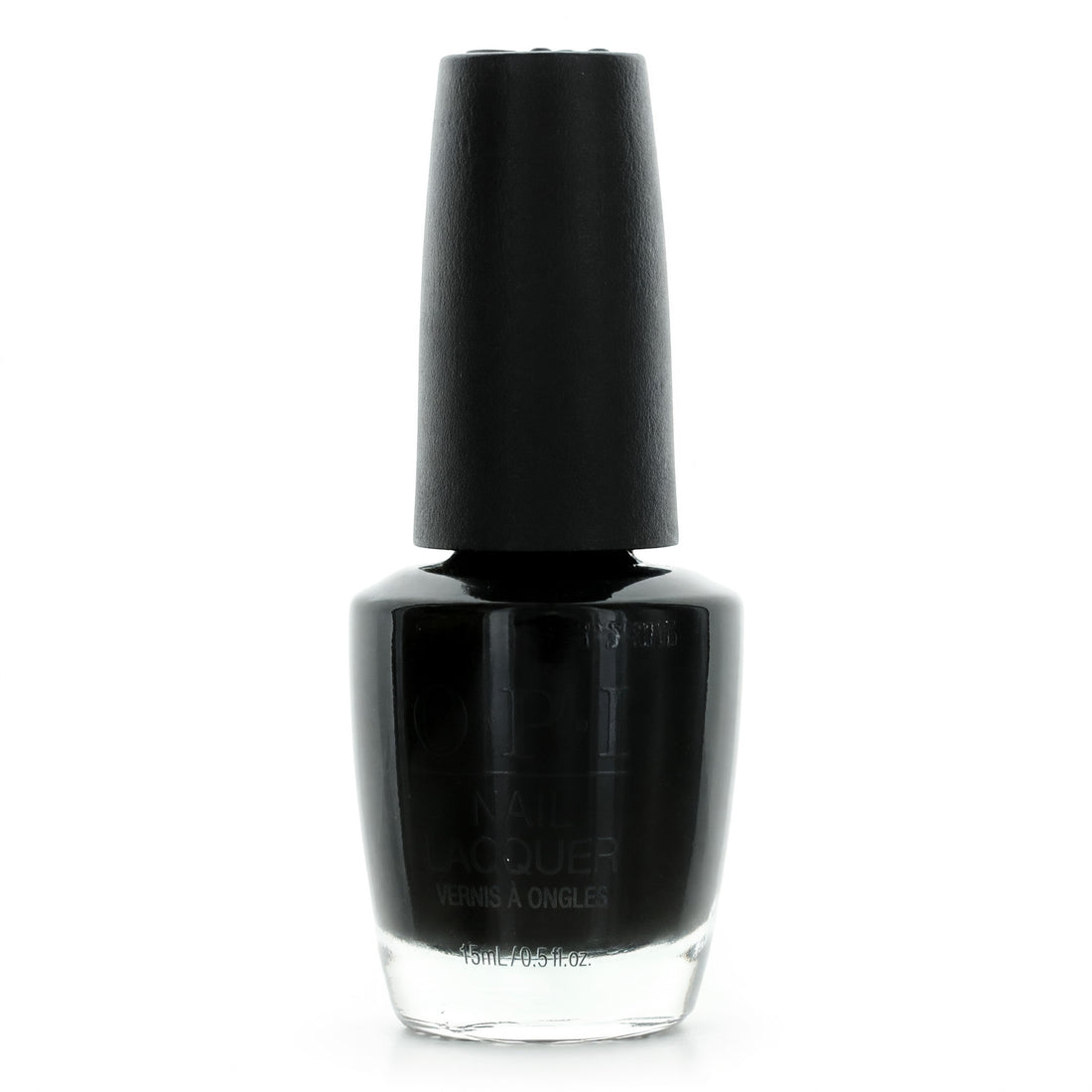 OPI Nail Lacquer by OPI, .5 oz Nail Color- Black Onyx