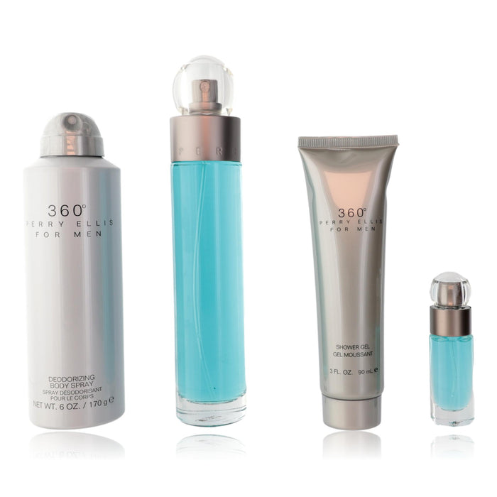 Perry Ellis 360 by Perry Ellis, 4 Piece Gift Set for Men