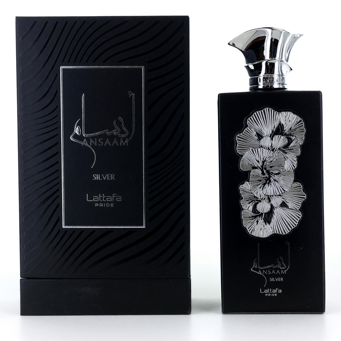 Ansaam Silver by Lattafa, 3.4 oz EDP Spray for Unisex