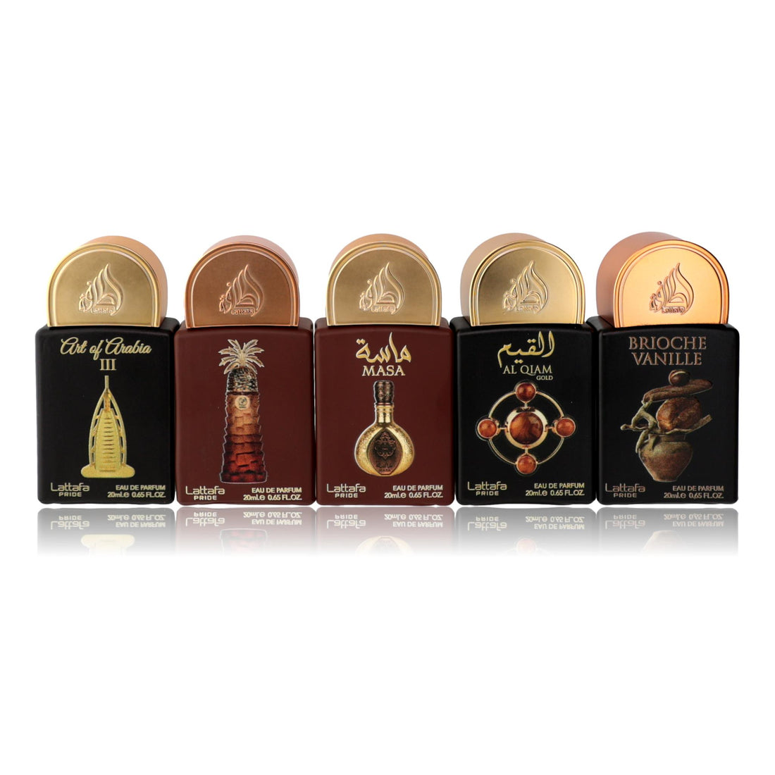 Lattafa Pride Collection No.4 by Lattafa, 5 Piece Set for Unisex