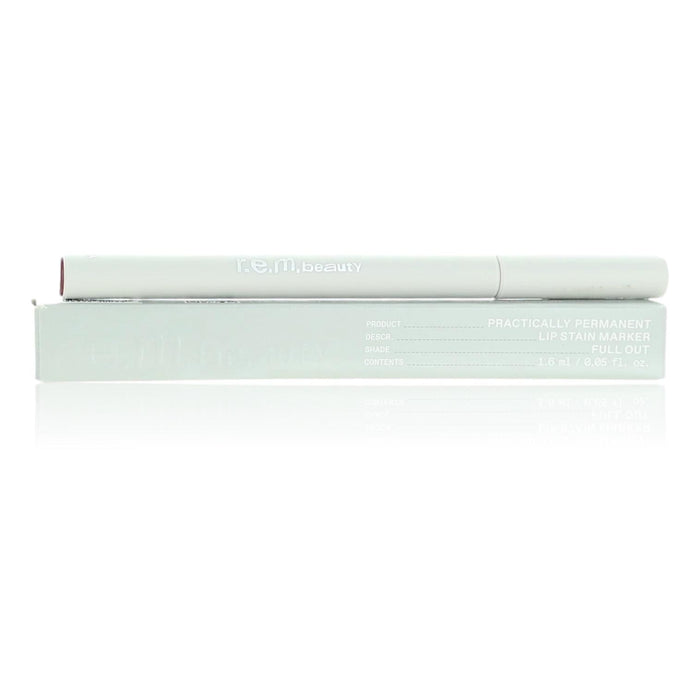 r.e.m. beauty Pracically Permanent by r.e.m. beauty, .05 oz Lip Stain Marker- Full Out
